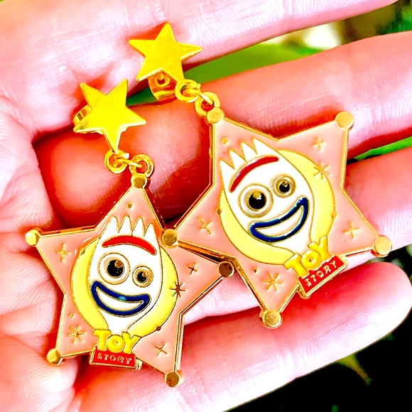 Toy Story Forky Earrings - Picture 3 of 6